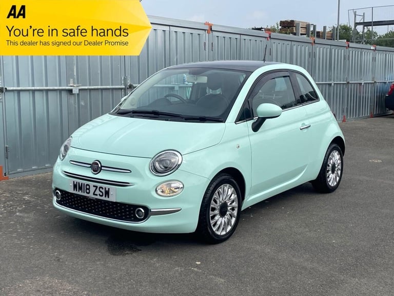 image for 2018 Fiat 500 LOUNGE LOW INSURANCE GROUP Hatchback Petrol Manual