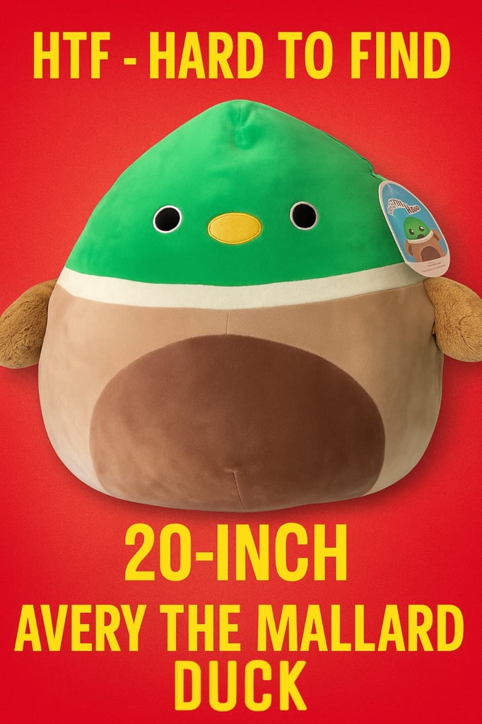 20" BNWT Avery The Mallard Squishmallows Canadian exclusive 2019