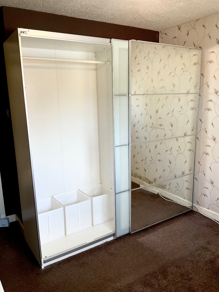 IKEA sliding door wardrobe 2m x 2m 