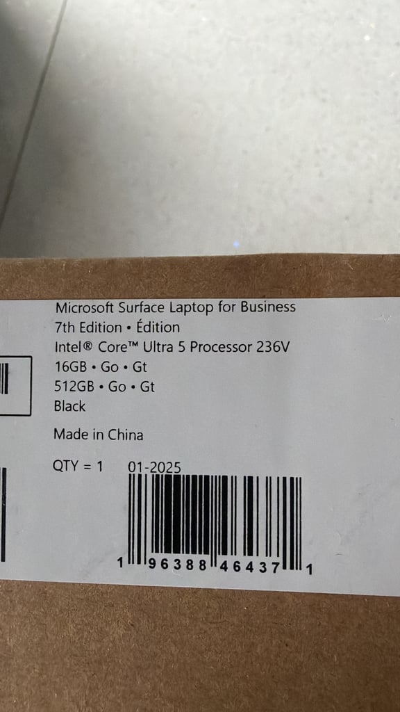 Microsoft Surface Laptop 7 for business 