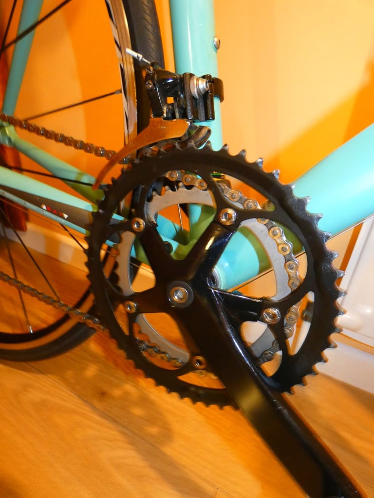Bianchi road bike.
