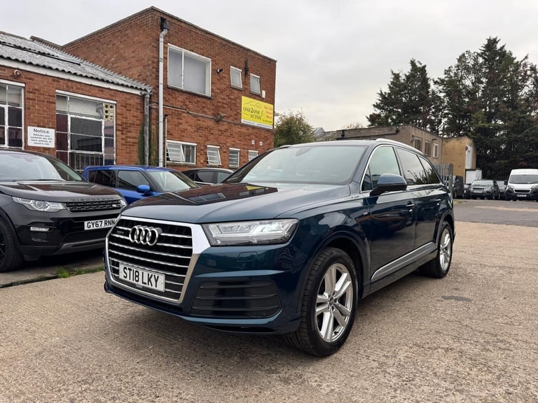 2018 Audi Q7 3.0 TDI V6 S line Tiptronic quattro Euro 6 (s/s) 5dr ESTATE Diesel Automatic