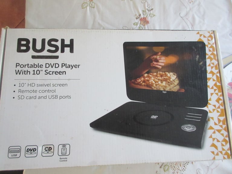image for Bush portable DVD player in original Box 