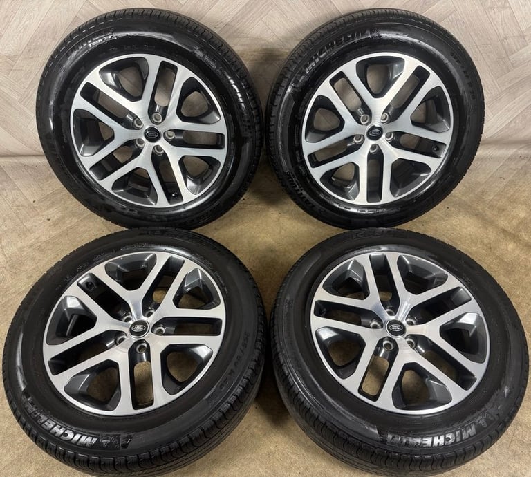 20'' GENUINE LAND ROVER DEFENDER DC 5095 ALLOY WHEELS TYRES ALLOYS