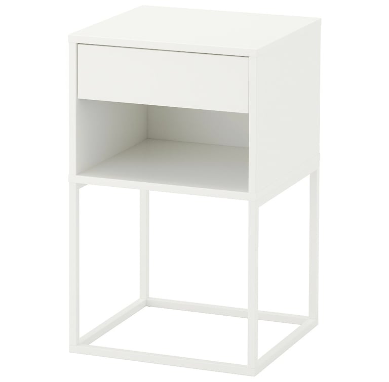 IKEA Vikhammer Bedside Table 