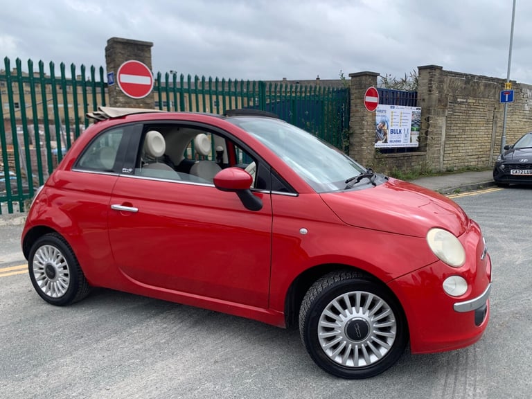 2009 Fiat 500 1.2 Lounge 2dr [Start Stop] CONVERTIBLE Petrol Manual
