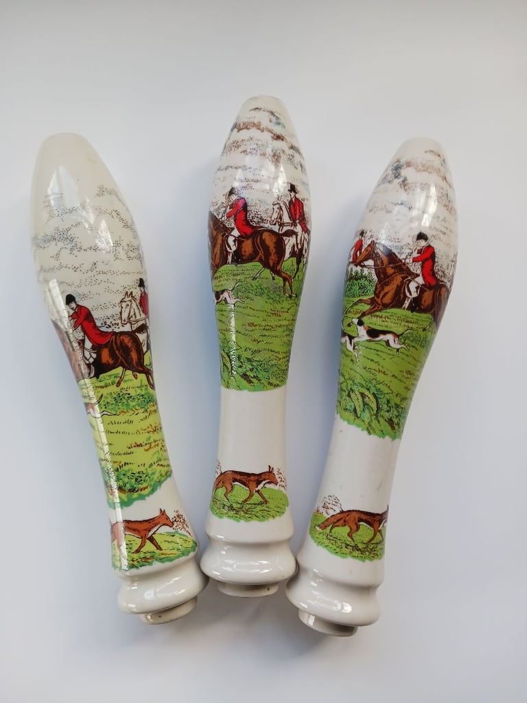 Vintage Ceramic Beer Pump Handles