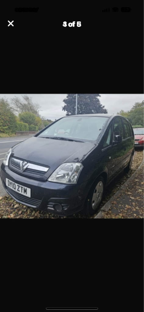 Vauxhall, MERIVA, MPV, 2010, Manual, 1364 (cc), 5 doors