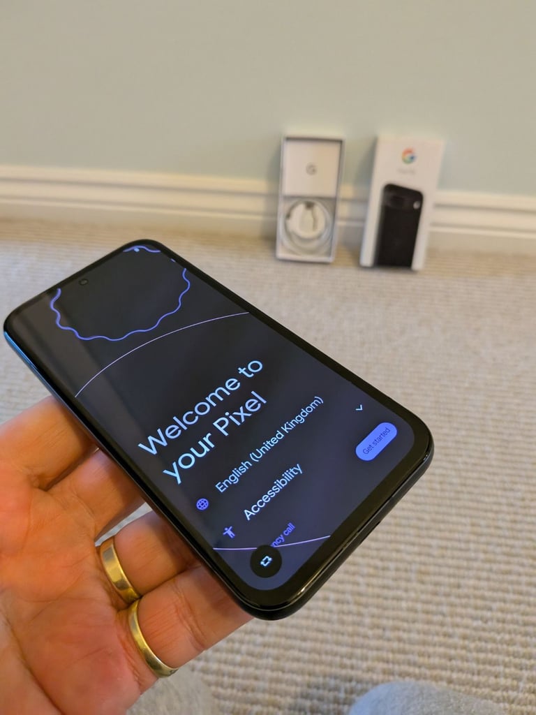 Google Pixel 8a 128gb Obsidian Black Unlocked