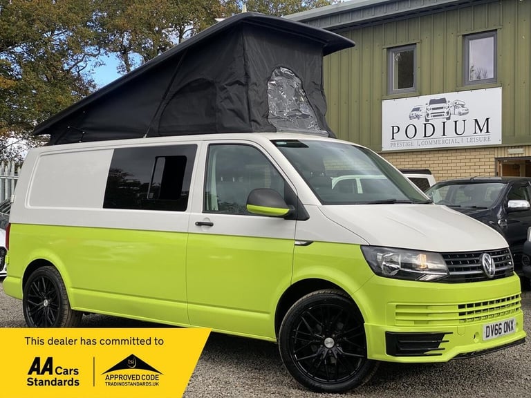 2017 Volkswagen Transporter WITH POPUP ROOF-ROCK&amp;ROLL-HOB-SINK MOTORHOME Diesel Manual