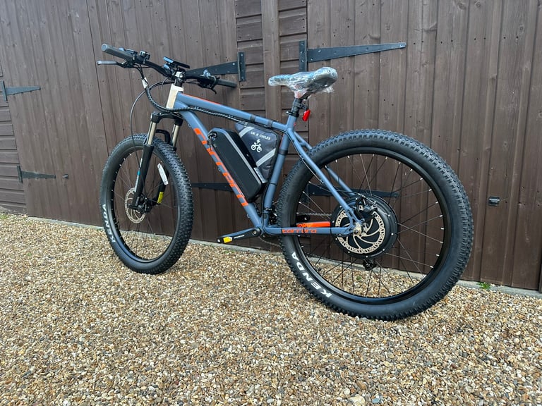 Carrera ebike Electric bike 1500w ebike 14ah with Fat 27.5 x 2.8 tyres