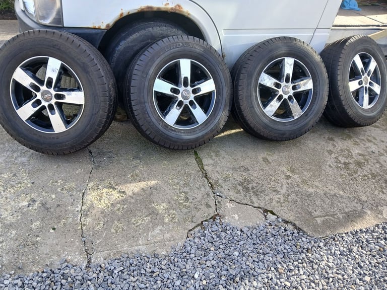 VW Lt35 /Sprinter 15inch  Alloy Wheels & Tyres