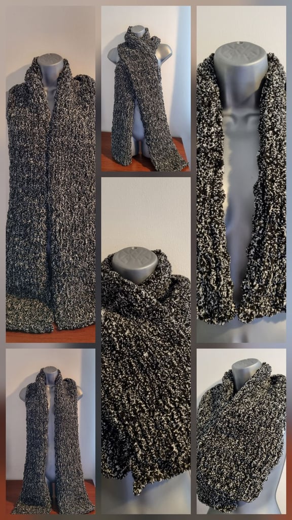 image for Handmade loop yarn soft scarves