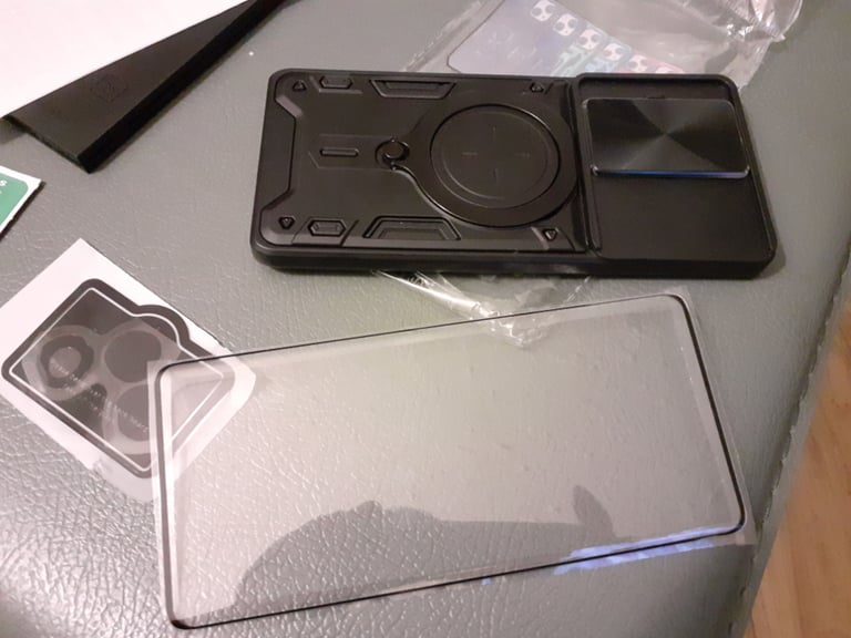 Itel s23 Plus Bundle Screen, Camera Lens Protector & Shock Proof Case