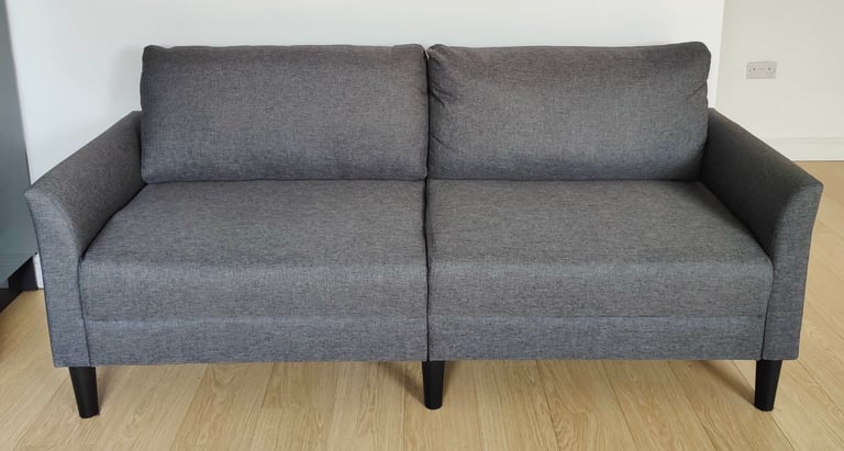 2 Seater Linen Fabric Sofa