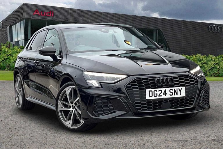 image for 2024 Audi A3 35 TFSI Black Edition 5dr S Tronic Hatchback Petrol Automatic