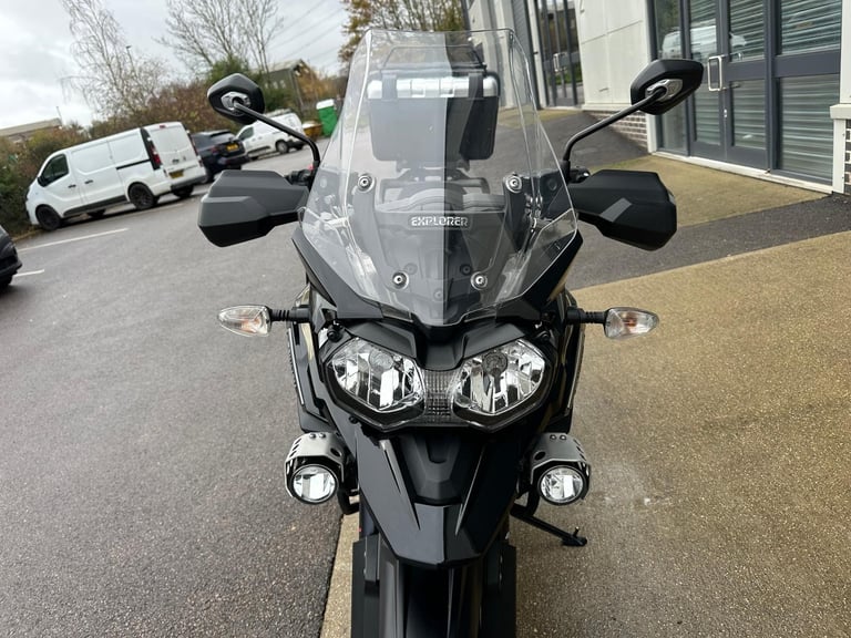 TRIUMPH TIGER EXPLORER XC 2017 - FULL LUGGAGE - 24307 MILES. VERY CLEAN