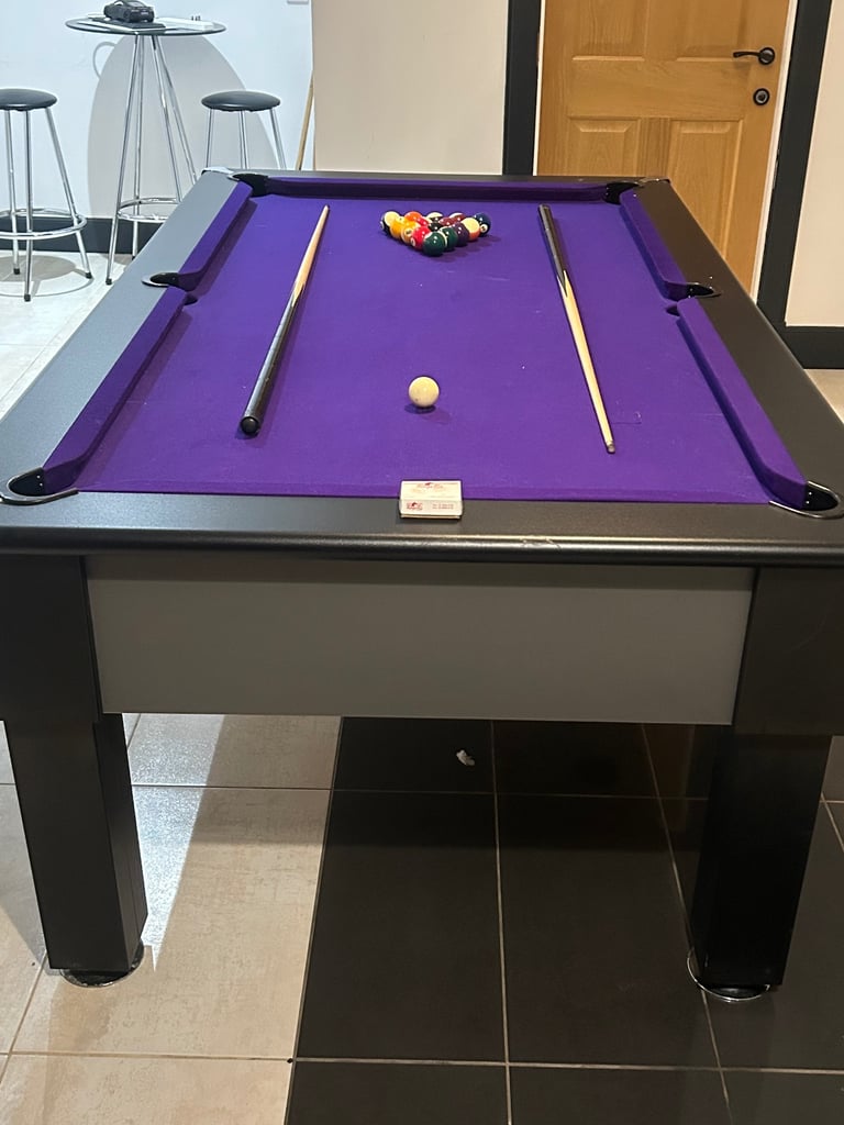 image for 7ft slate pool table 