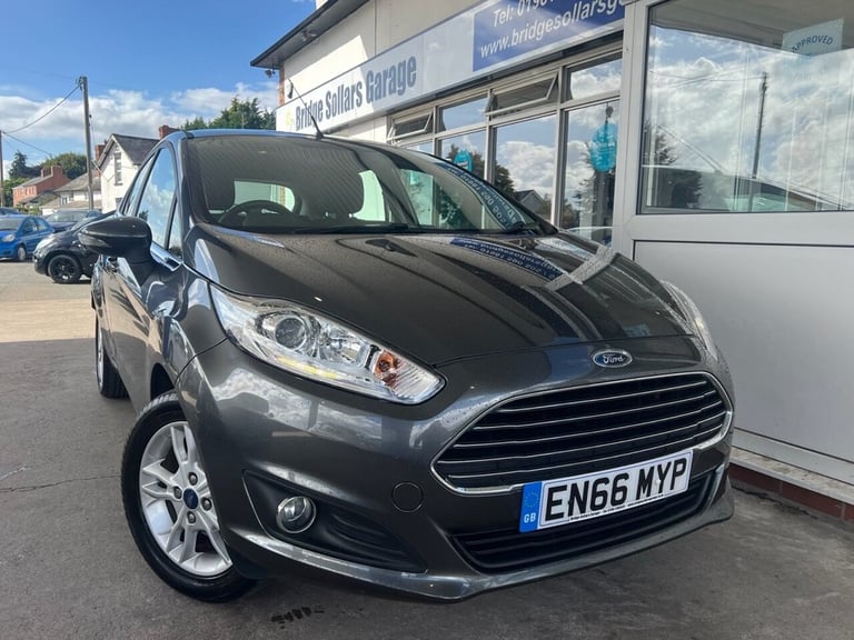 2016 66 FORD FIESTA 1.25 ZETEC HATCHBACK 5DR PETROL MANUAL EURO 6 (82 PS)