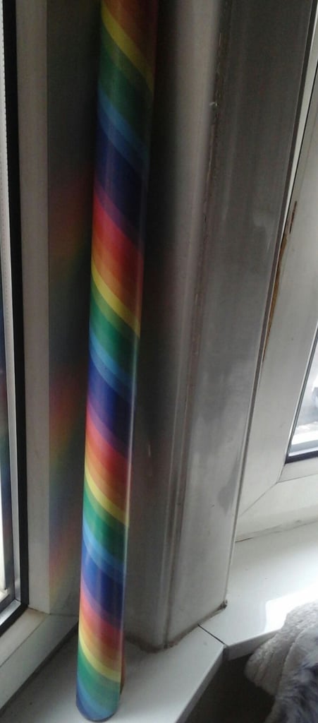 Wrapping paper. 1 roll, 2 sheets