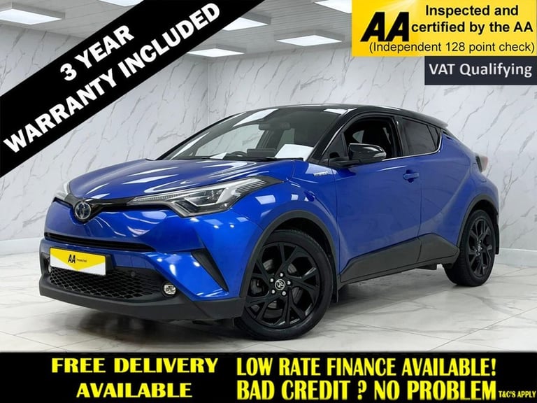 image for 2019 Toyota C-HR 1.8 VVT-h Dynamic SUV 5dr Petrol Hybrid CVT Euro 6 (s/s) (122 ps) HATCHBACK PETR...