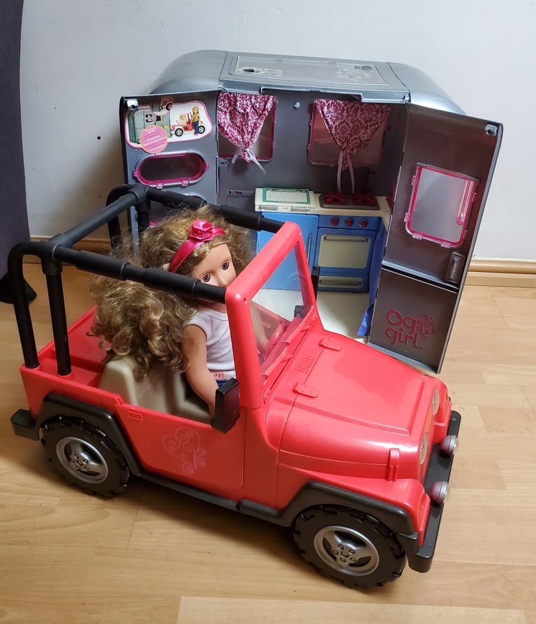 Our Generation Caravan, Jeep & Doll