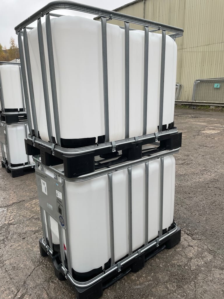 600 LITRE FOOD GRADE IBC TANKS 