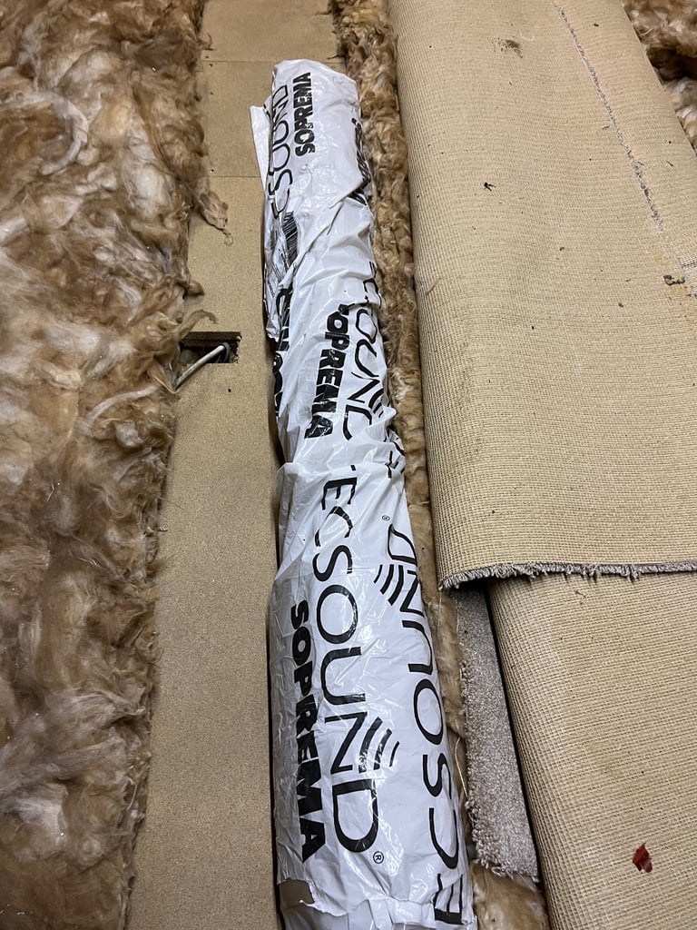 image for Mass Loaded Vinyl - TECSOUND SY50 Self Adhesive - sound proofing membrane