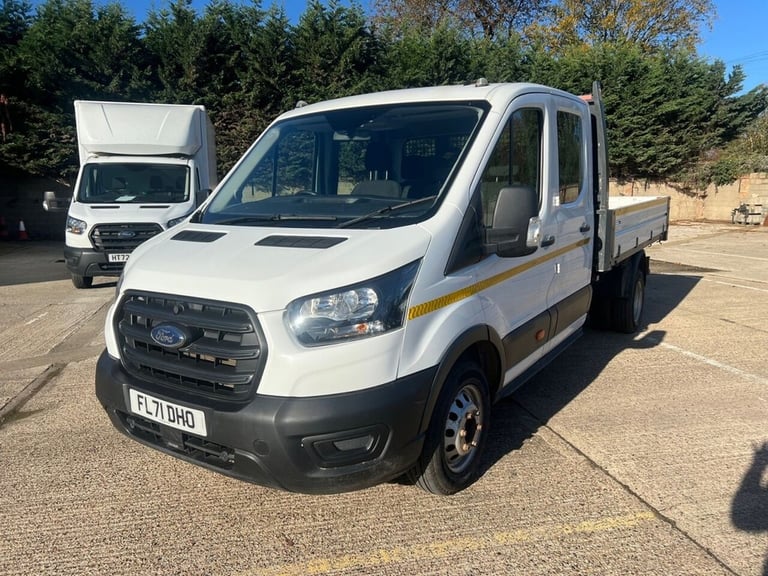 2021 Ford Transit 2.0 350 EcoBlue Leader TIPPER Double Cab 4dr Diesel Manual RWD L3 Euro 6 (s TIP...
