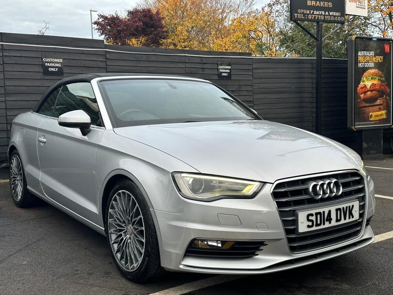 2014 Audi A3 Cabriolet 1.4 TFSI CoD Sport Euro 6 (s/s) 2dr CONVERTIBLE Petrol Manual