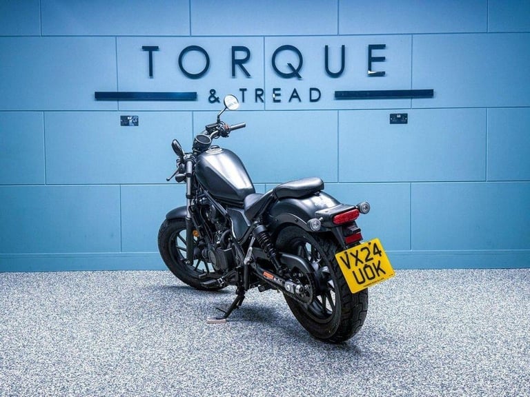 2024 24 HONDA CMX500 REBEL 500 CUSTOM CRUISER - LOW MILES - OEM