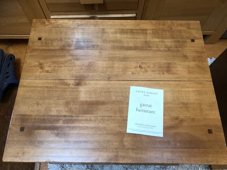 Laura Ashley Honey Gold Garrat 6 Drawer Side Table