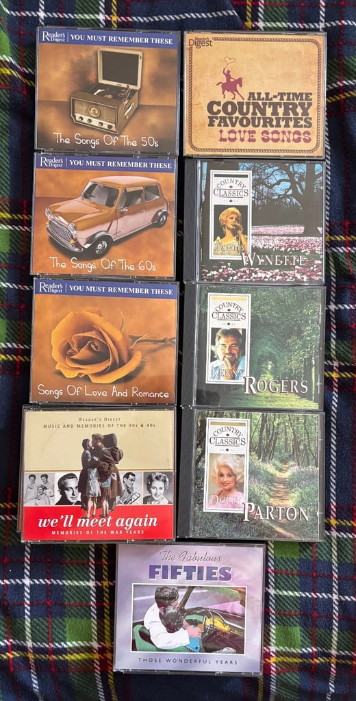Cd Collection of goldie oldies over 350 