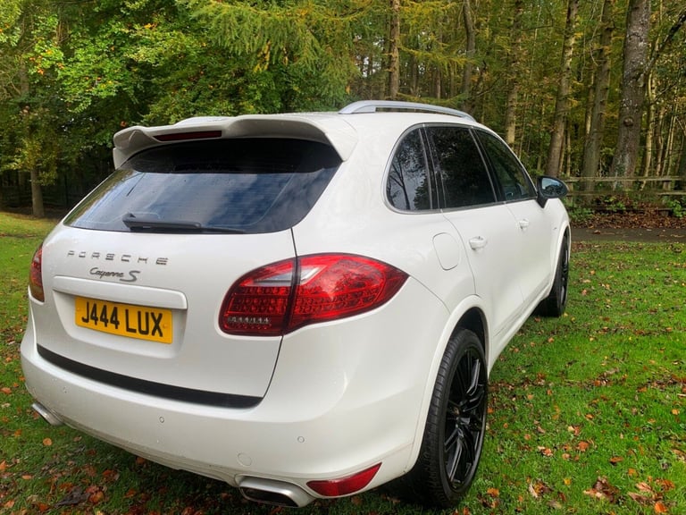 PORSCHE CAYENNE D V6 TIPTRONIC White Auto Diesel, 2013