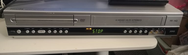 image for Phillips DVD VHS PLAYER 