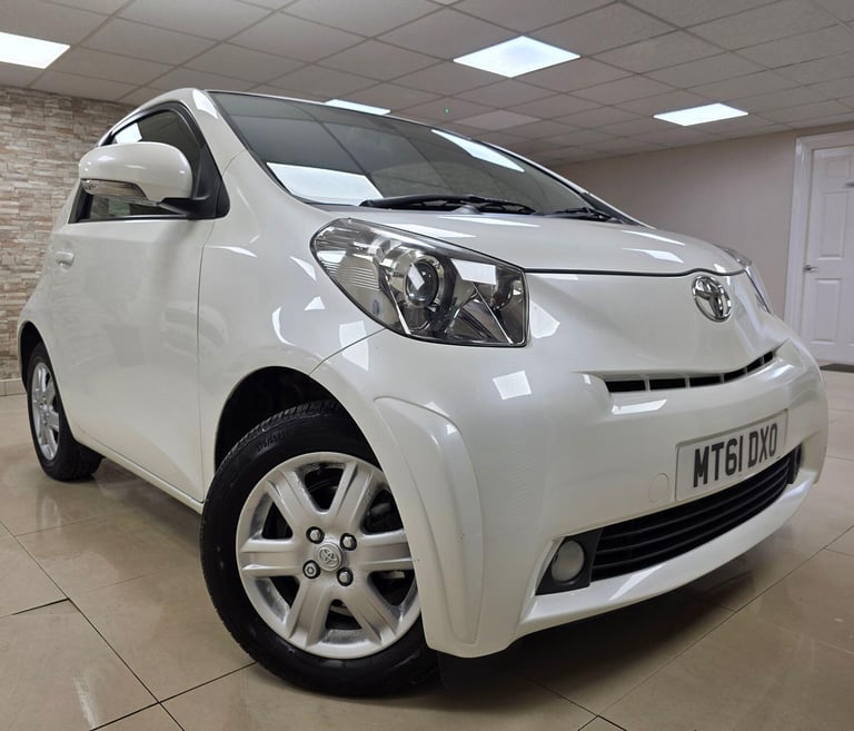 image for TOYOTA IQ 1.0 VVT-i 2 White Manual Petrol WARRANTY 12 MONTHS MOT