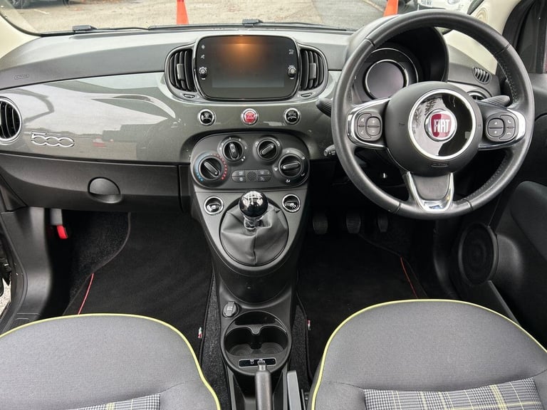 2018 Fiat 500 1.2 Lounge Hatchback 3dr Petrol Manual Euro 6 (s/s) (69 bhp) Hatchback PETROL Manual