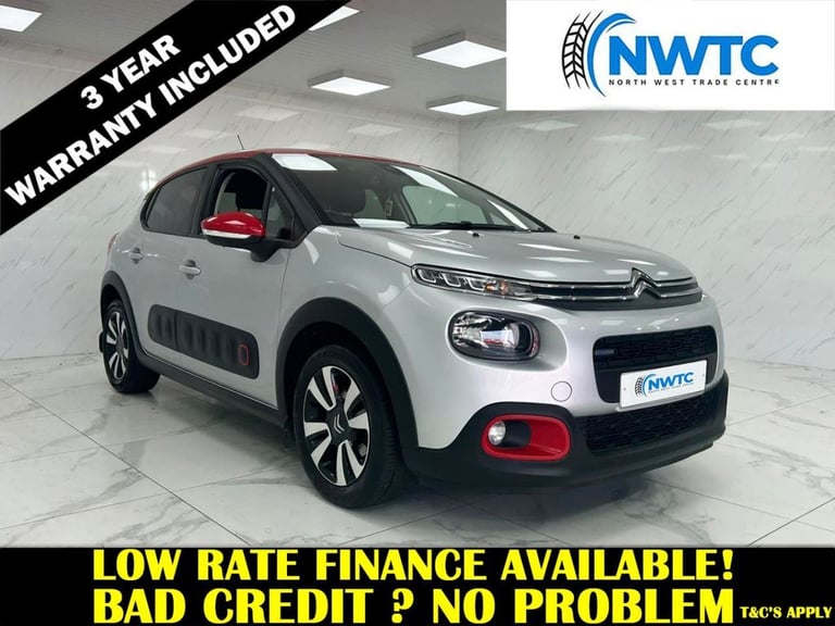 image for 2017 Citroen C3 1.2 PureTech Flair Hatchback 5dr Petrol Manual Euro 6 (s/s) (110 ps) F/S/H! Hatch...