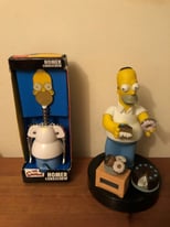 Homer Simpson Enamel Corkscrew & Talking Alarm Clock