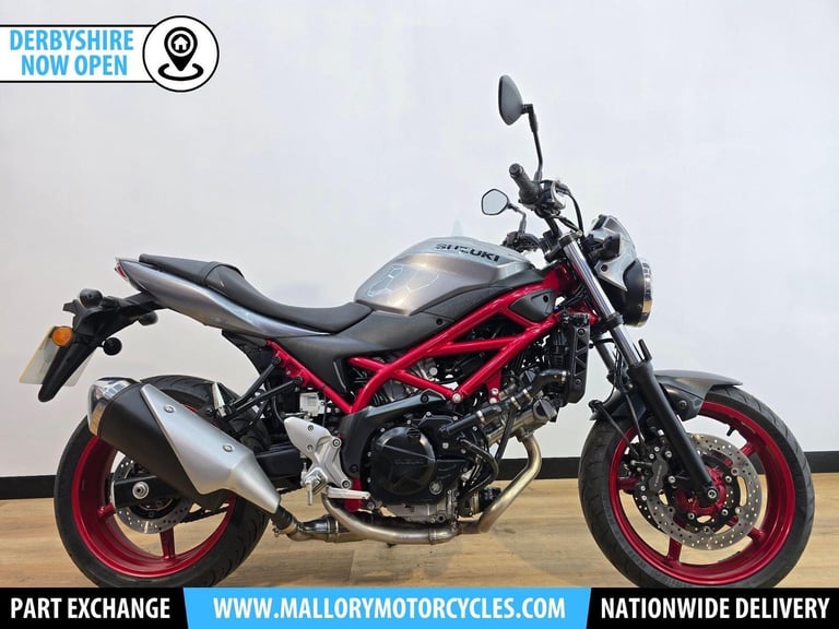 image for Suzuki SV650 Silver 2020 - ABS, Full Digital Display, Low Mileage