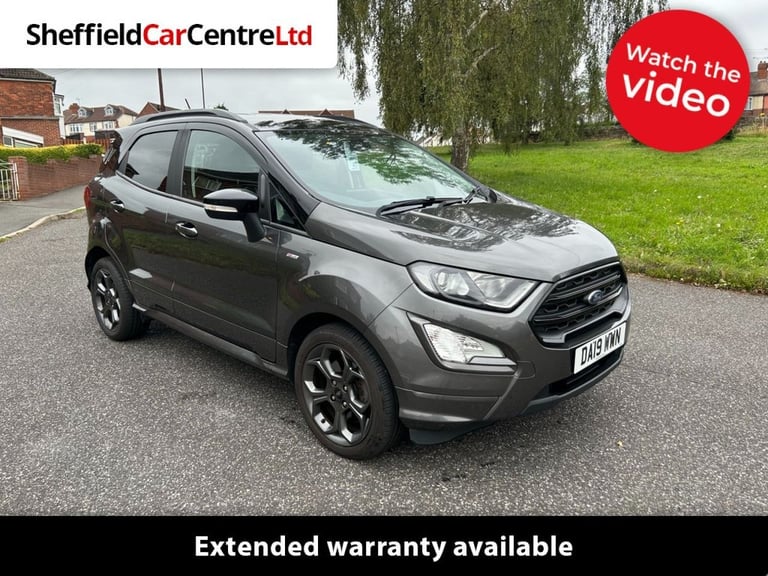 2019 19 FORD ECOSPORT 1.0T ECOBOOST GPF ST-LINE SUV 5DR PETROL MANUAL EURO 6 (S/