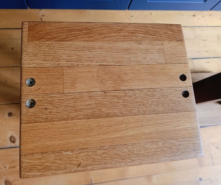 Unique solid wood handmade bedside tables or plant stands