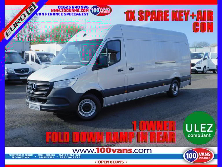 image for  Mercedes-Benz Sprinter 2.1 314 CDI RWD L3 H2 Euro 6 5dr Diesel Manual
