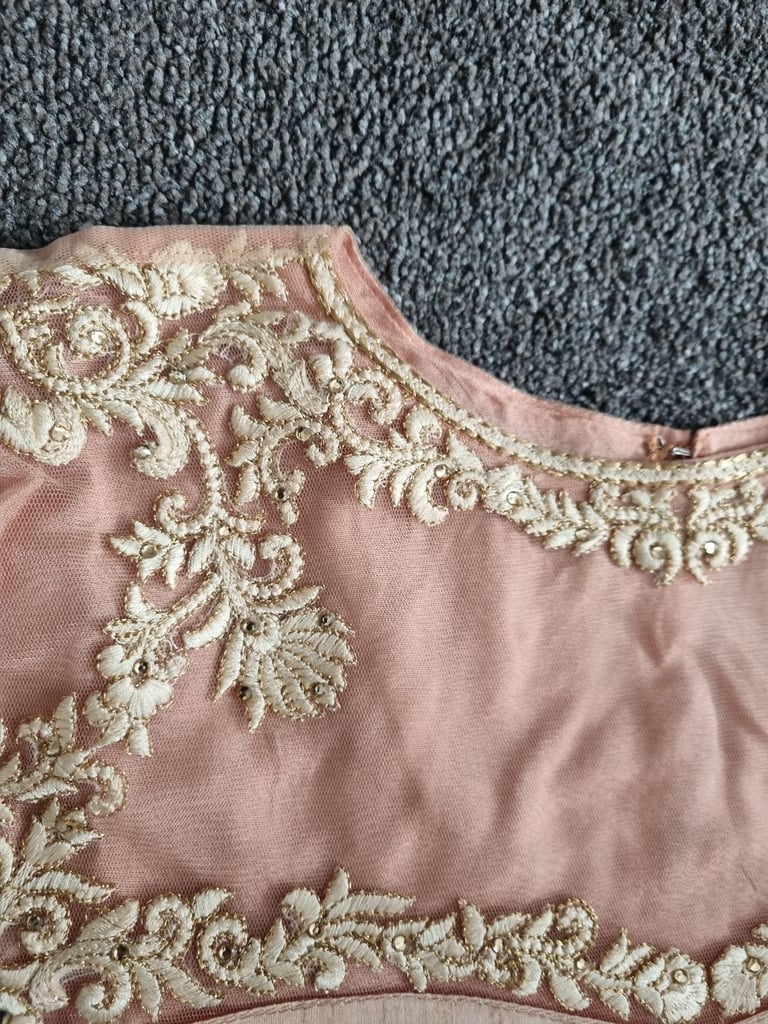 Asian Pakistani Wedding Party Long Maxi Dress New 