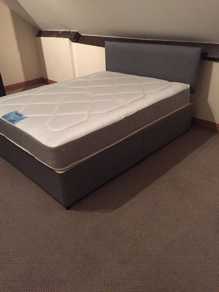 Comfort Double Size Bed With Headboard Small Double Bed Frame