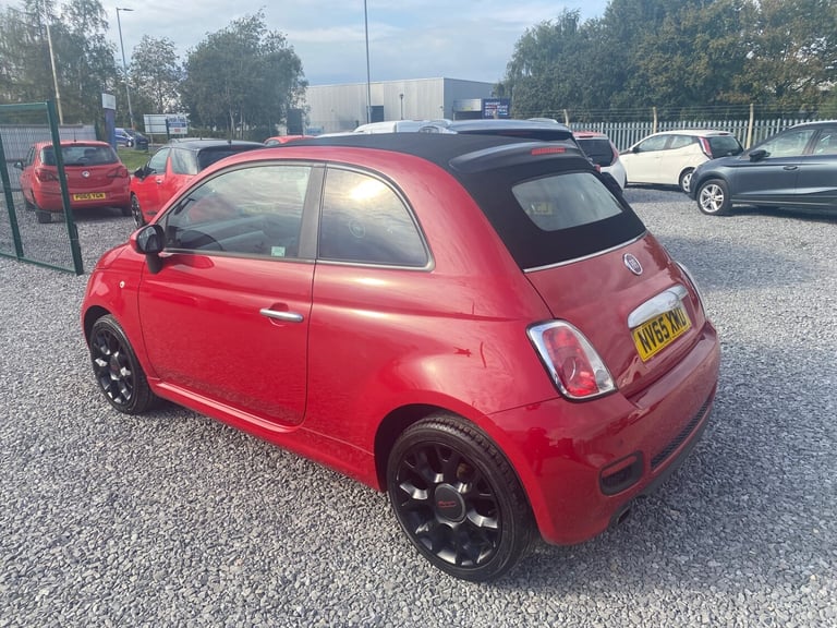 2016 Fiat 500 1.2 S 2dr CONVERTIBLE Petrol Manual
