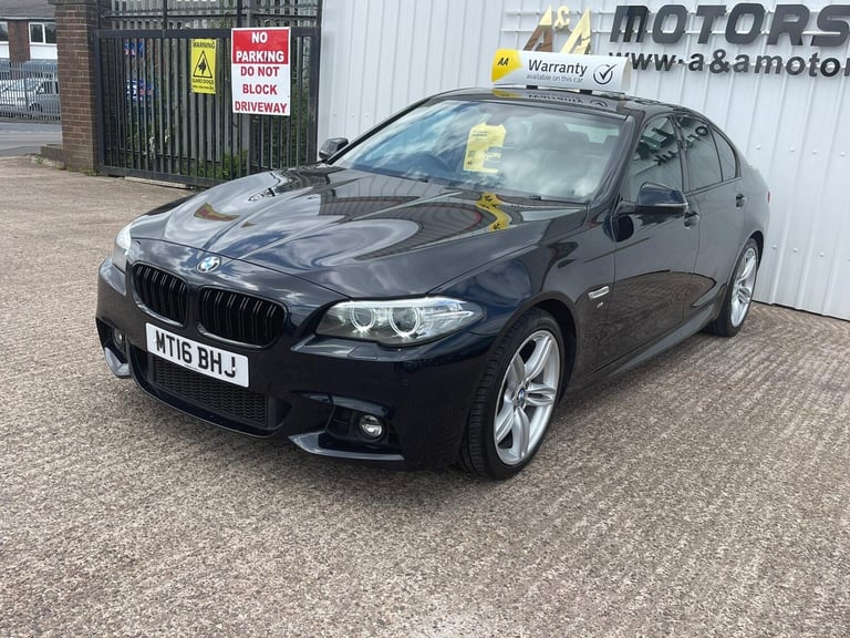 2016 BMW 5 Series 520d [190] M Sport 4dr Step Auto SALOON Diesel Automatic