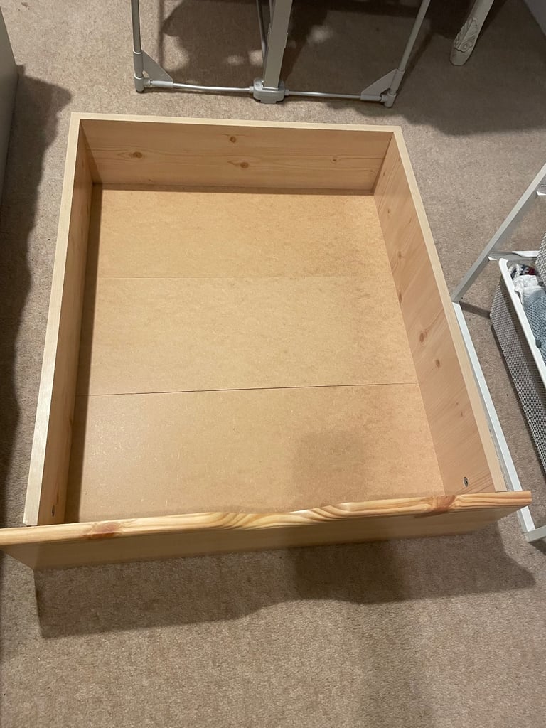 image for FREE 2x kids under bed storage drawers with wheels NEEDS DIY