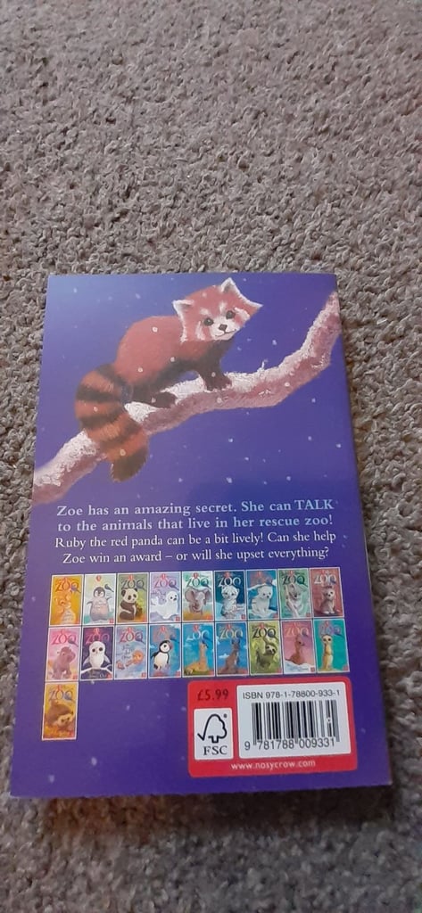 Selection of Zoes Rescue Zoo books