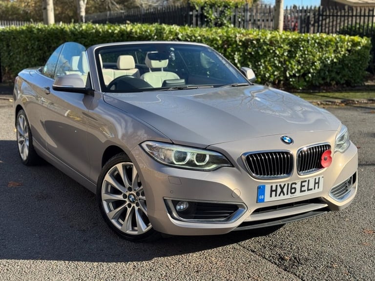 2016 BMW 2 Series 2.0 218d Luxury Convertible 2dr Diesel Auto Euro 6 (s/s) (150 ps) Convertible D...